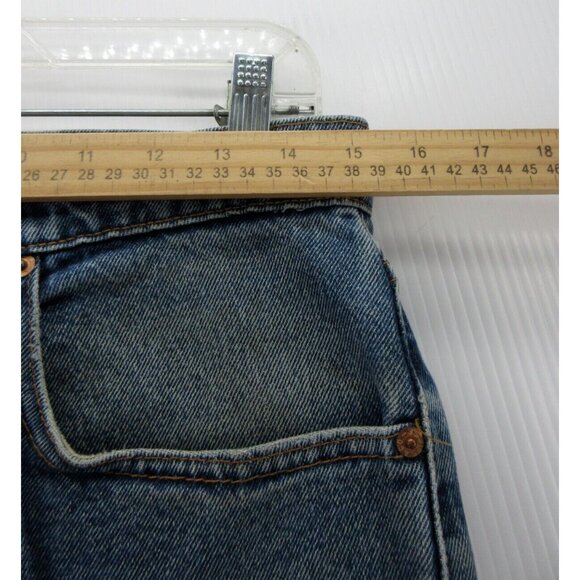 VINTAGE Levis 550 Jeans 31X32 Relaxed Fit 90s Red Tab Denim Pants * - Picture 4 of 14